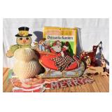 Vintage Die-Cut Holiday Decor