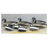 8 Geese & Duck Decoys w/ Storage Bag