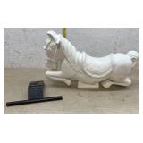 Playground Spring Horse / cast Aluminum