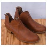 BOC Leather Booties, size 10