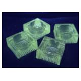 4 salts - Glows green under strong UV light