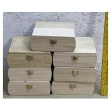 Wooden Storage Boxes/ New