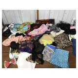 tub Vintage scarves, bow tie