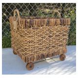 Basket/wagon made in the Philippines - quite