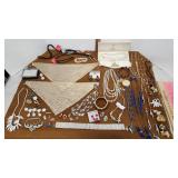 Costume jewelry necklaces bracelets earrings etc