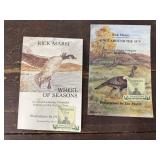2 Rick Marsi autographed natural history books