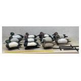 11 Duck Decoys w/ storage bag