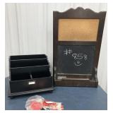 Mail/office organizer with bonus red tags - one
