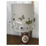 Lamp w/ shade *may need rewiring