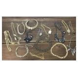 Costume jewelry necklaces