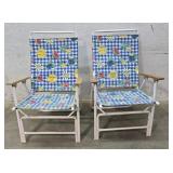 2 Folding Chairs