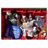 Heavy Duty Tote full of Snowman Theme Holiday