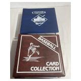 1993 & 2001 Topps Baseball Cards w/ binders .