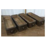 Sewing machine drawers
