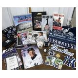 1200NY Yankees- books, signs, baseballs, trading