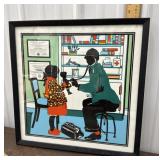 NYC artist doctors office drawing
