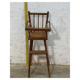 Wooden Doll High Chair