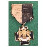 Corning Consistory pin - Scottish rite-