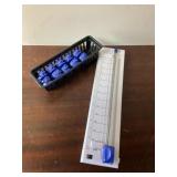 12" paper cutter with 11 different blades