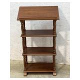 4 Tier Music Stand - Cherry/ 23/13/40