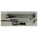 7 Golf Clubs & Head Cover