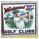 Tin Golf Sign