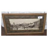 Vintage Rome Italian litho