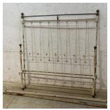 Brass Iron Bed 52/72- needs work