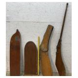 Old Sail Boat Rudders / 4
