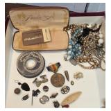 Vintage misc found in the bottom of the jewelry