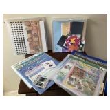 MANY scrapbook papers (12") plus stickers and