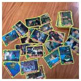 Vintage teenage mutant turtle cards