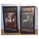 Cupid Asleep/Cupid Awake Framed Prints. One