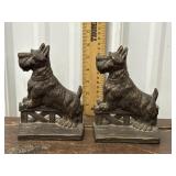 bronze? Dog bookends