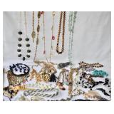 Lot of Statement Necklaces-Designer and Unmarked