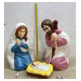 Nativity Set 3 Piece Blow-mold in bldg 2