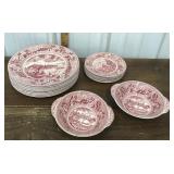 Johnson Bros. England, Historic America plates,