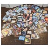 Loose magic cards