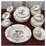Royal Worcester "Watteau" china