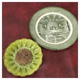 Royal Colonial "Homestead" plate and Walt Disney