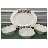 3 Crate & Barrel Winter Snowflake molds &