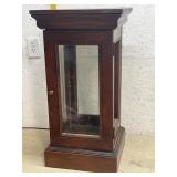 small Light Up Curio w/beveled glass 16x16x30tall