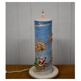 Vintage Ceramic Lighted Candle Decoration