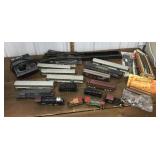 Trains, tracks accessories etc