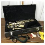 Yamaha saxophone w/ case