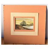 Martin Lemieux Signed Small Painting