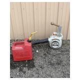 Echo Leaf Blower w/gas can