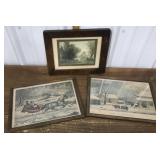 Currier & Ives, Ch. Russel Loomis prints