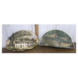 2 Victorian Paintings on tree fungus