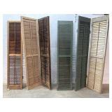 6 Shutters Approx. 17x78